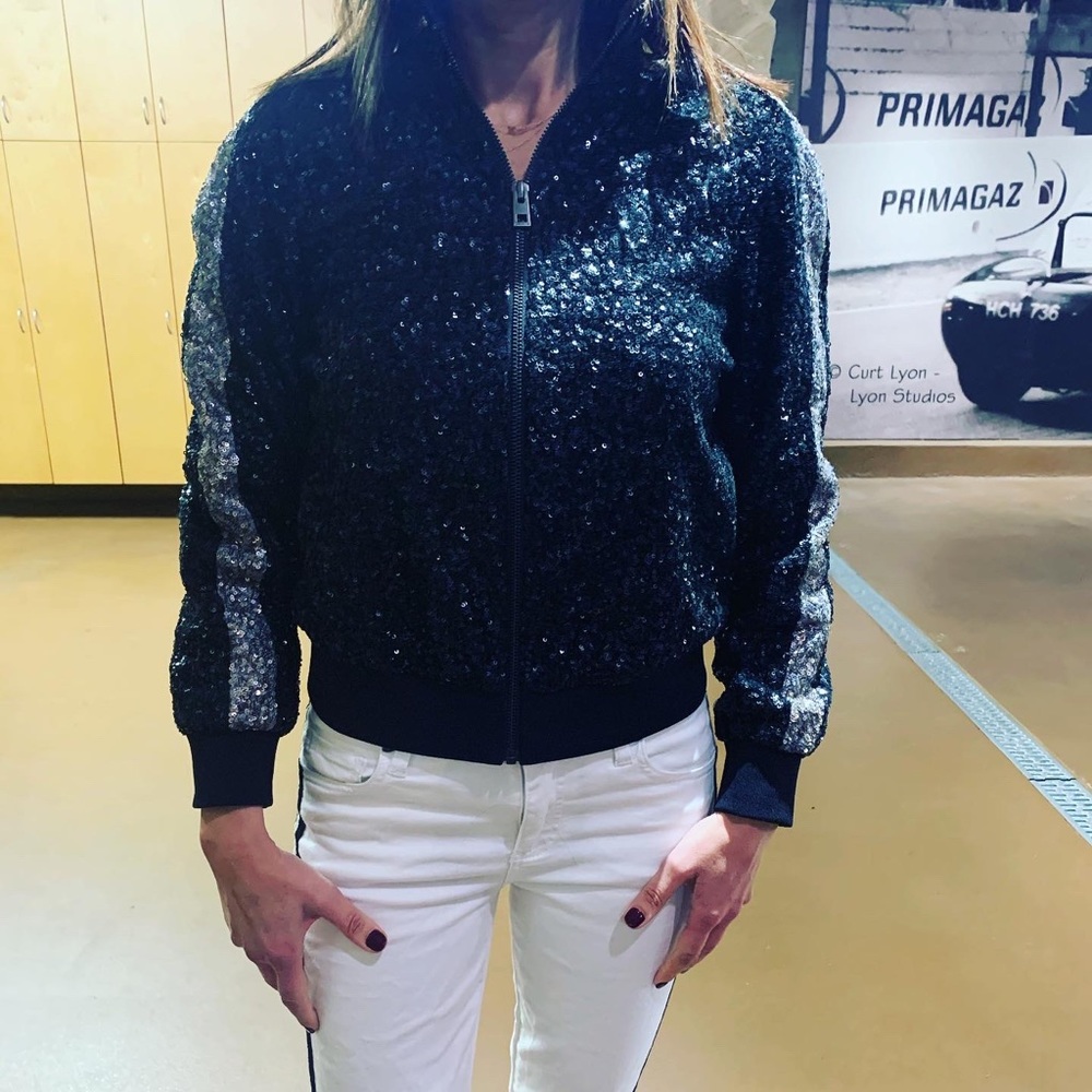 Zadig and Voltaire sequined jacket